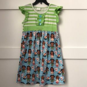 Moana Dress (6-7T)